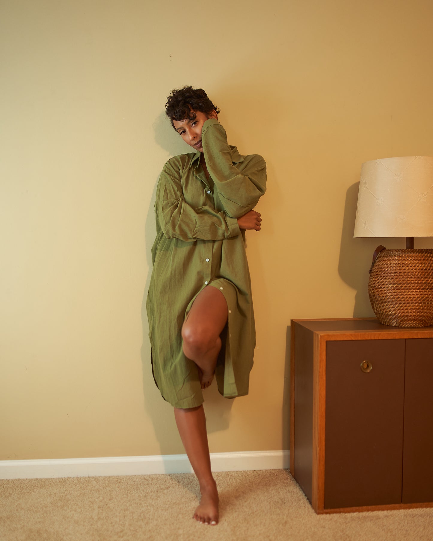 Perfectly Imperfect Find: Linen Shirt Dress