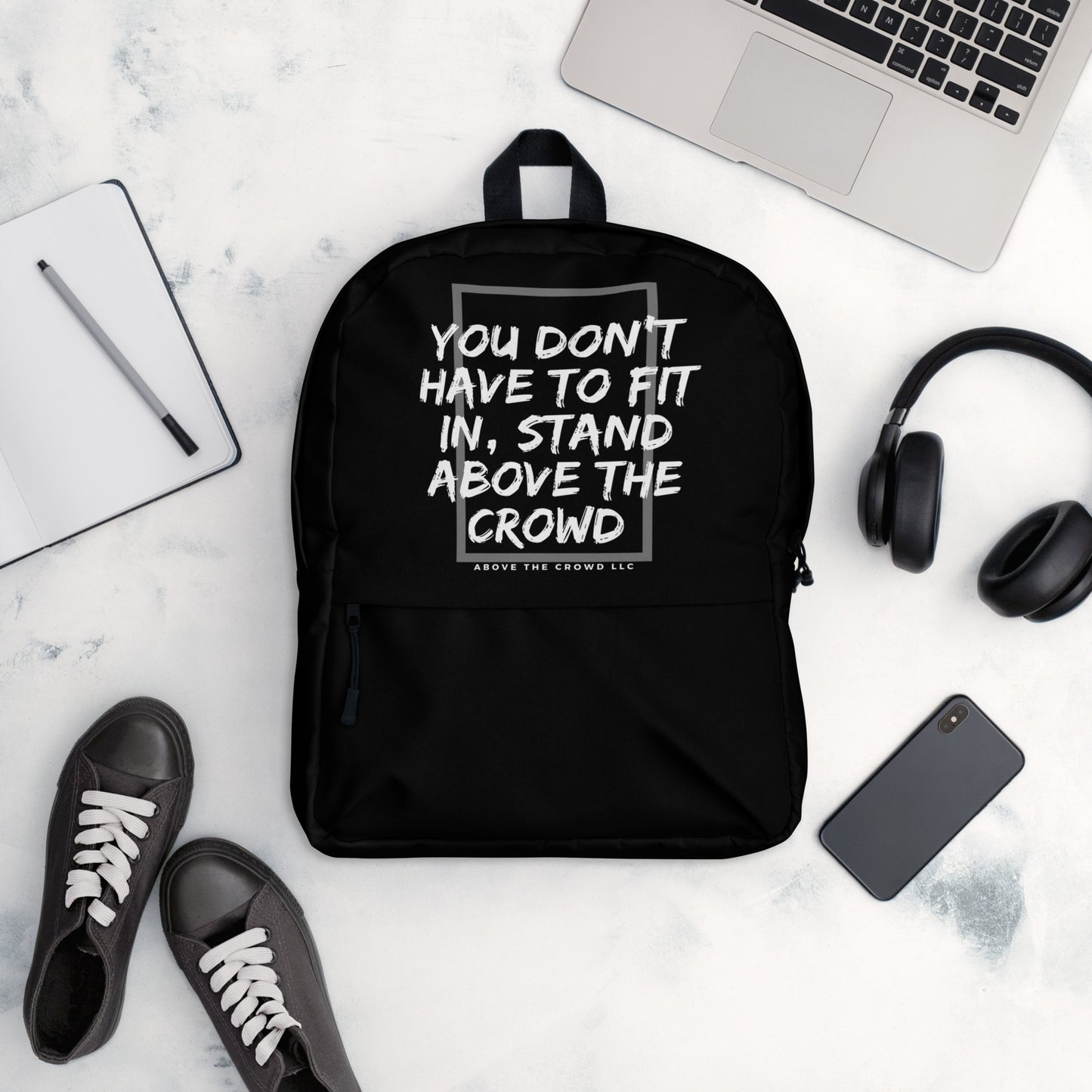 Black 'Fit In' Backpack
