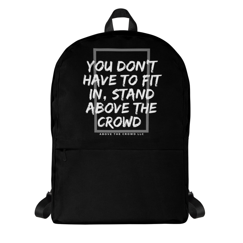 Black 'Fit In' Backpack
