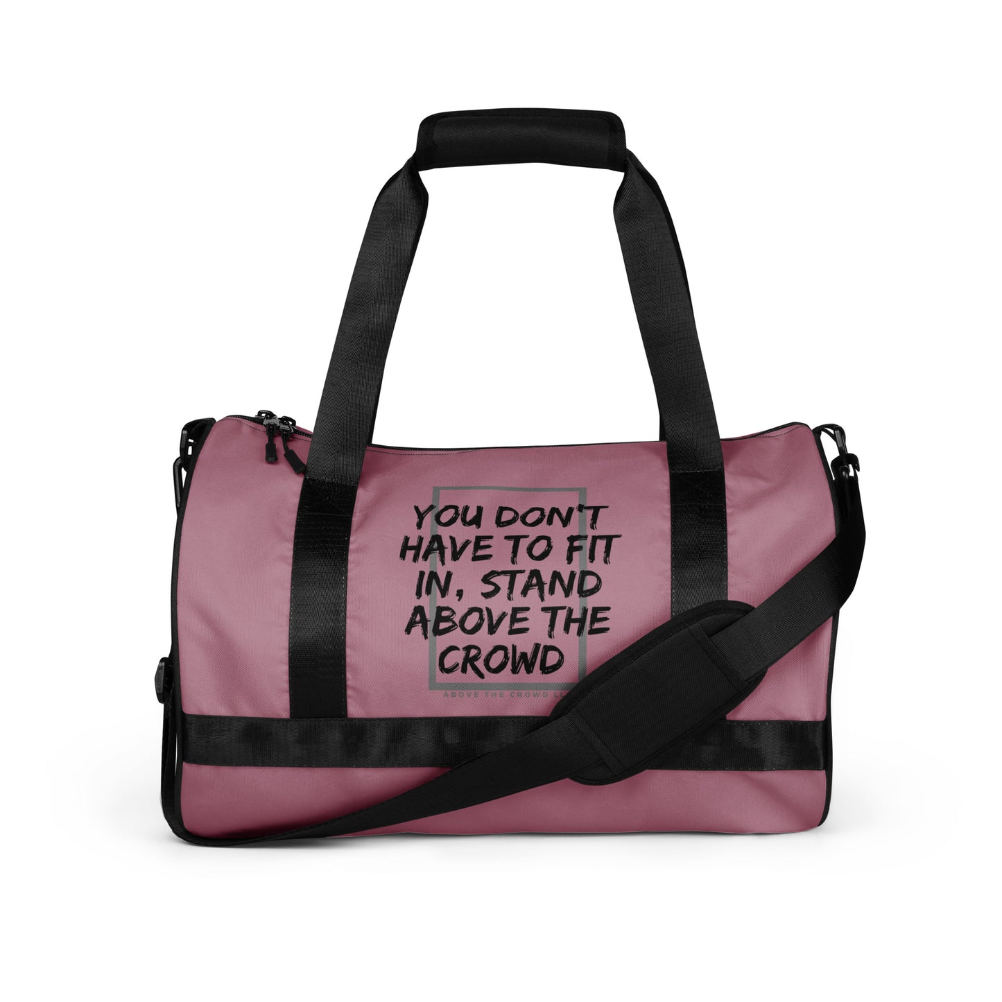Dusty Rose 'Fit In' gym bag