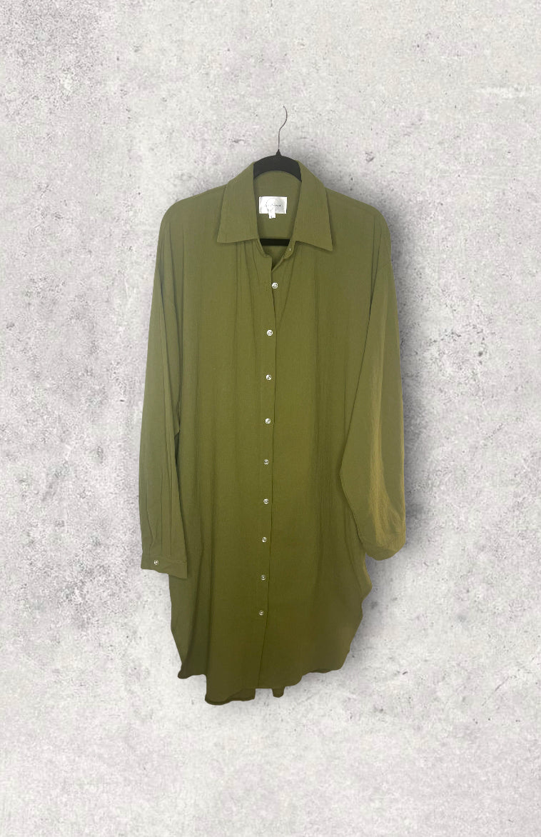 Perfectly Imperfect Find: Linen Shirt Dress