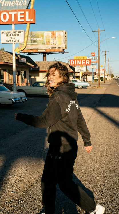 TTYD Zipper Sweatsuit Set – Statement Back