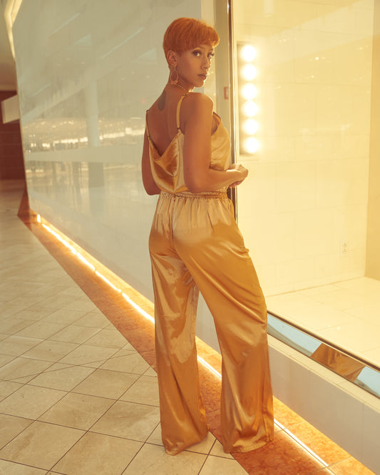 Perfectly Imperfect Find-Classic Satin Set
