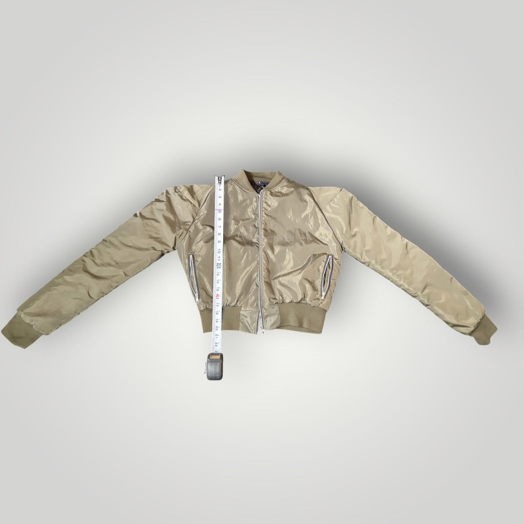 Pre-Loved, Tall Fit – TJL Collection Cropped Bomber Jacket, Size XL
