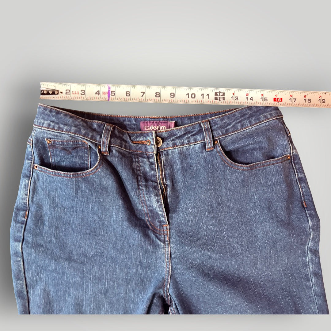 Pre-Loved, Tall Fit – Long Tall Sally Skinny Jeans, Denim Wash, Size 12