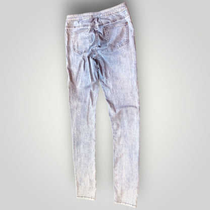 Pre-Loved, Tall Fit – Long Tall Sally Skinny Jeans, Acid Wash, Size 12, 36 inseam
