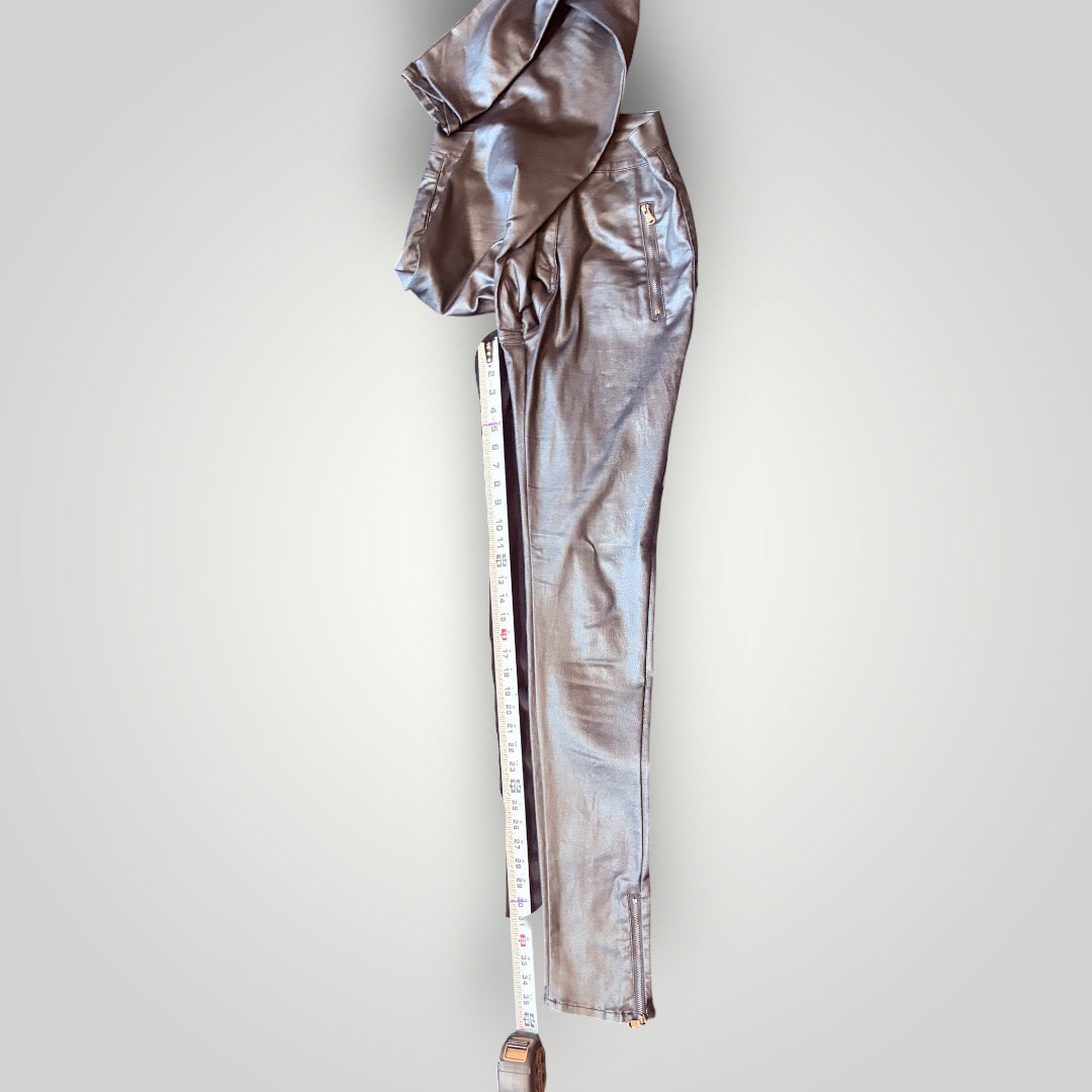 Pre-Loved, Tall Fit – Long Tall Sally Skinny Leather-Look Pant, Size 12