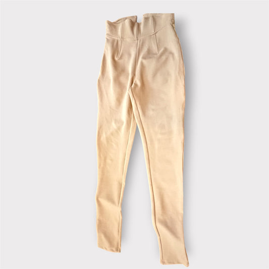Pre-Loved, Tall Fit – Prissy Duck Tan Corset Pants, Size L