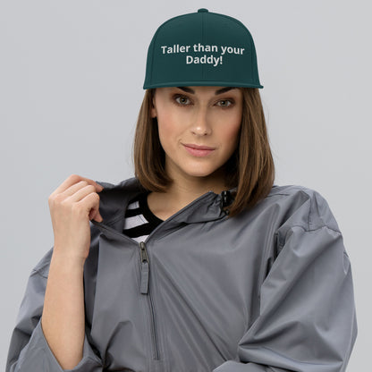 Taller Than Your Daddy Snapback Hat – Bold Fit, Adjustable Style