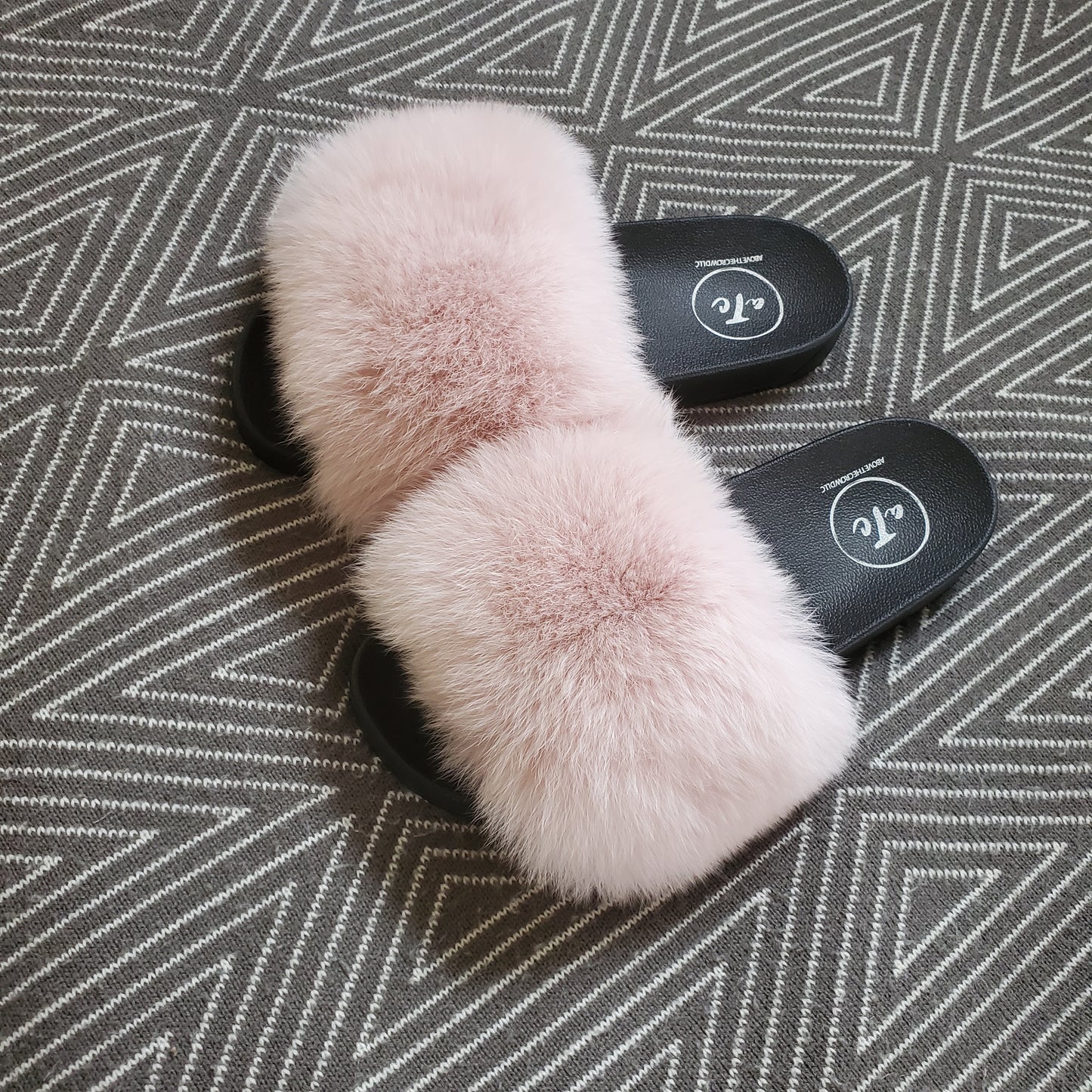 Blush Premium Fluffy Slippers