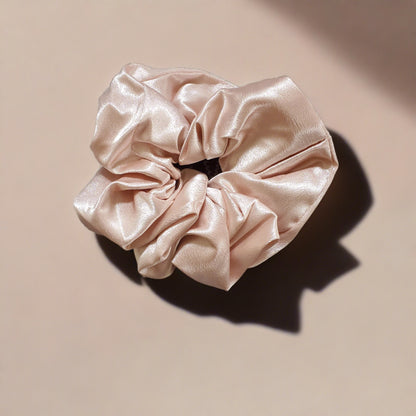 Blush Premium Jumbo Satin Scrunchie