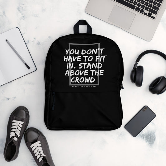 Black 'Fit In' Backpack