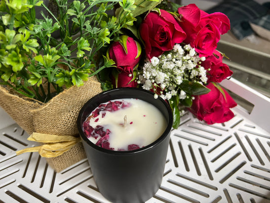 "Tall Stemmed Roses" Coco Soy Candle
