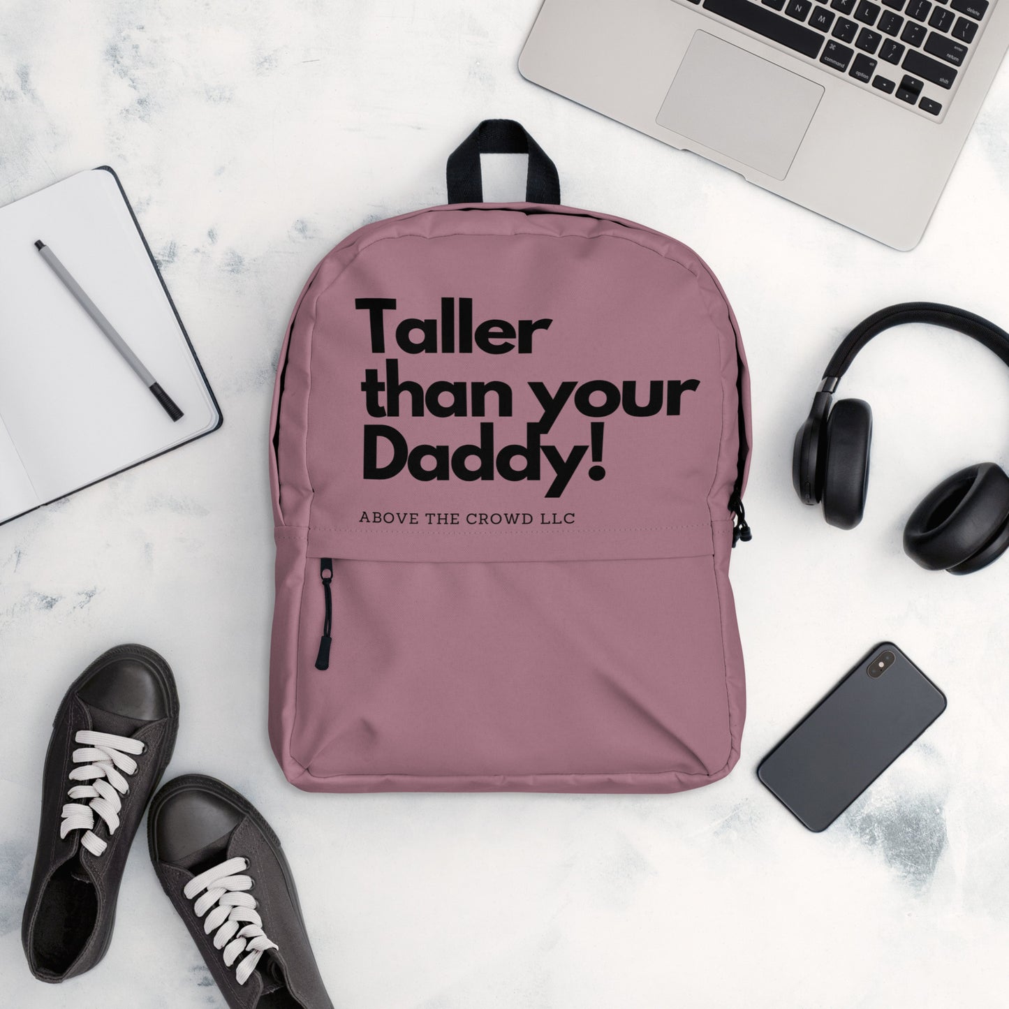 Dusty Rose 'Taller Than Your Daddy' Backpack