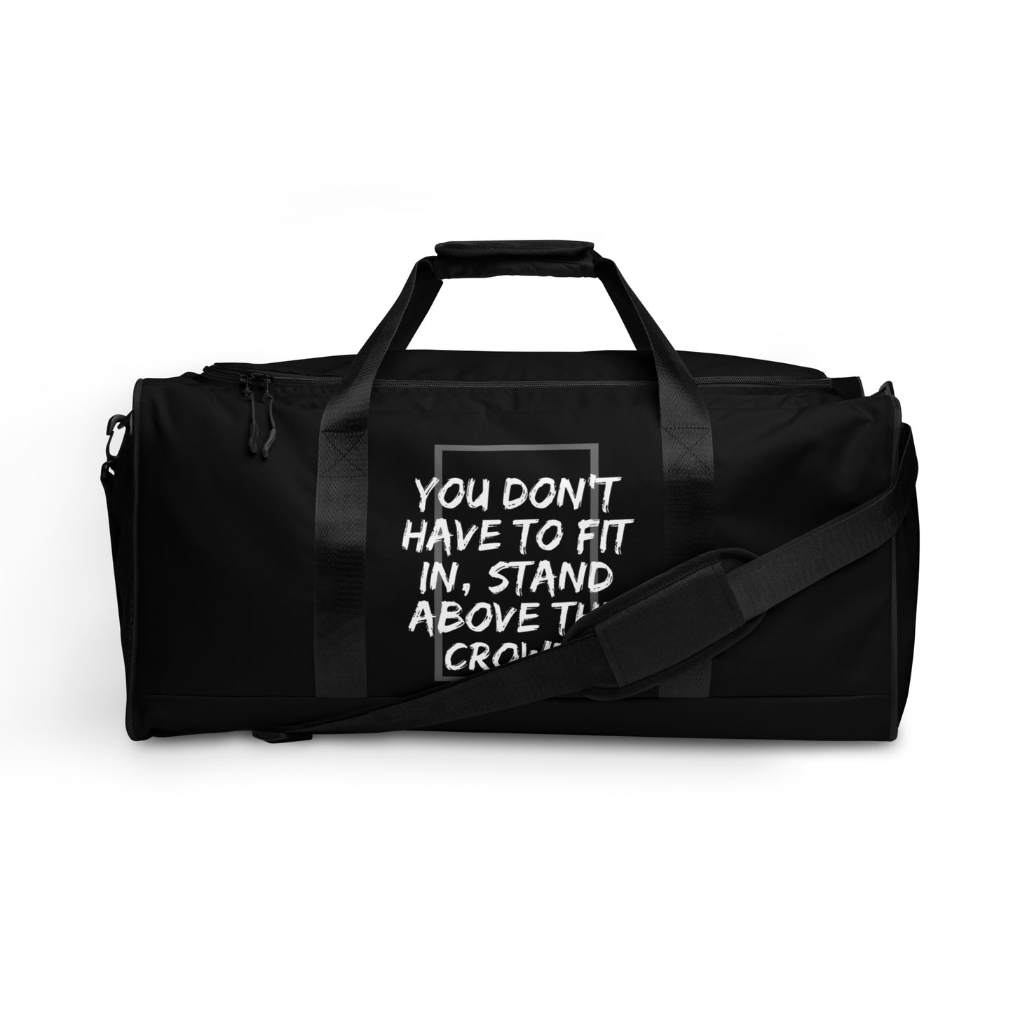 Black 'Fit In' Duffle Bag