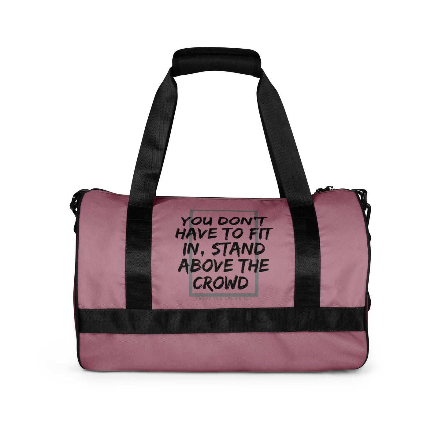 Dusty Rose 'Fit In' gym bag