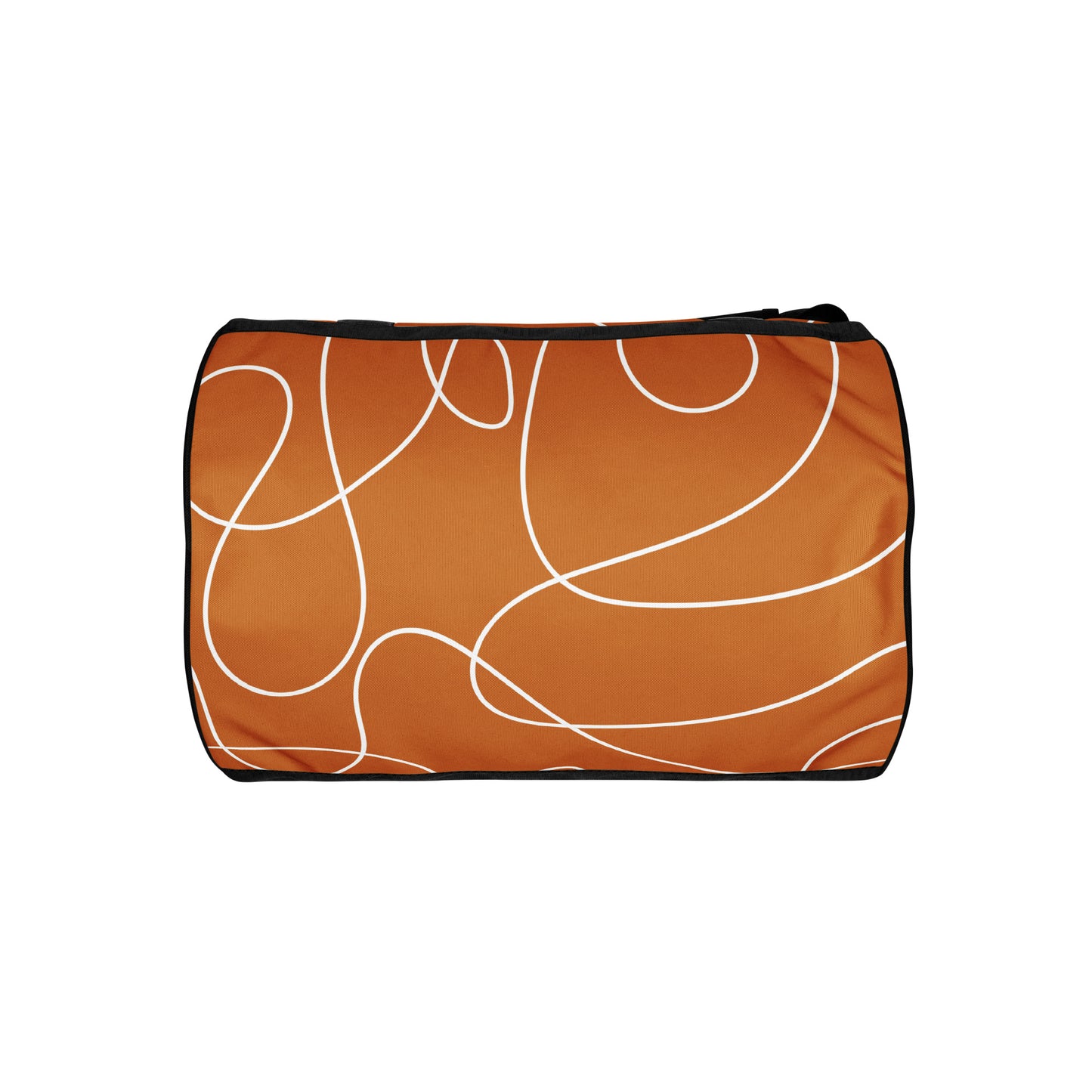 Orange Printed 'Taller than your Daddy' Gym Bag