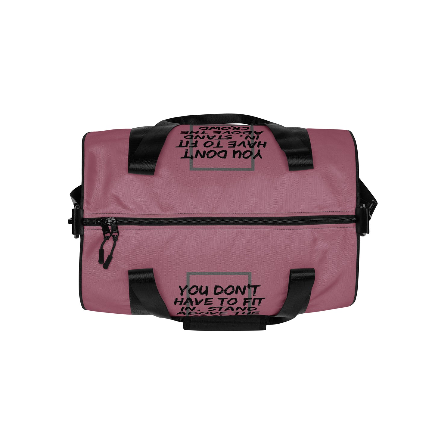 Dusty Rose 'Fit In' gym bag